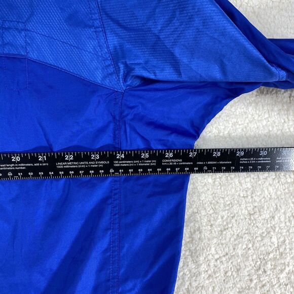 Nike Jacket Mens XXL Blue Vent Windbreaker Full Zip 90s Y2K Retro Track Golfing - Picture 8 of 14